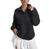 Autumn and winter new long-sleeved button-up sweater fashionable casual women's fleece sweatshirt