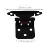 5pcs self-closing Spring Hinges For RV Cabinets semi-concealed Cover Plate Auto Close Hinge For RV Cabinets Camper Doors Closer