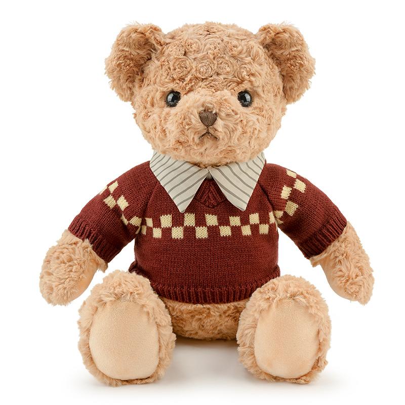 New Sweater Bear Doll Teddy Bear Sleeping Holding Couple a Pair of Dolls Big Bear Doll Giving Girlfriend Gift