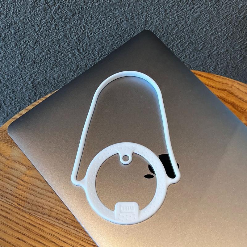 Silikon Wasserflaschengriff Isolierte Becher Kaffeetasse Durchmesser 85 bis 100 mm Tragbar Auslaufsicher Tassenband