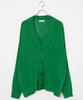 WEGO Loose Oversized Size Green Men's Linen-Like Cardigan, Fit, Spring, Summer, Autumn, Winter, M,