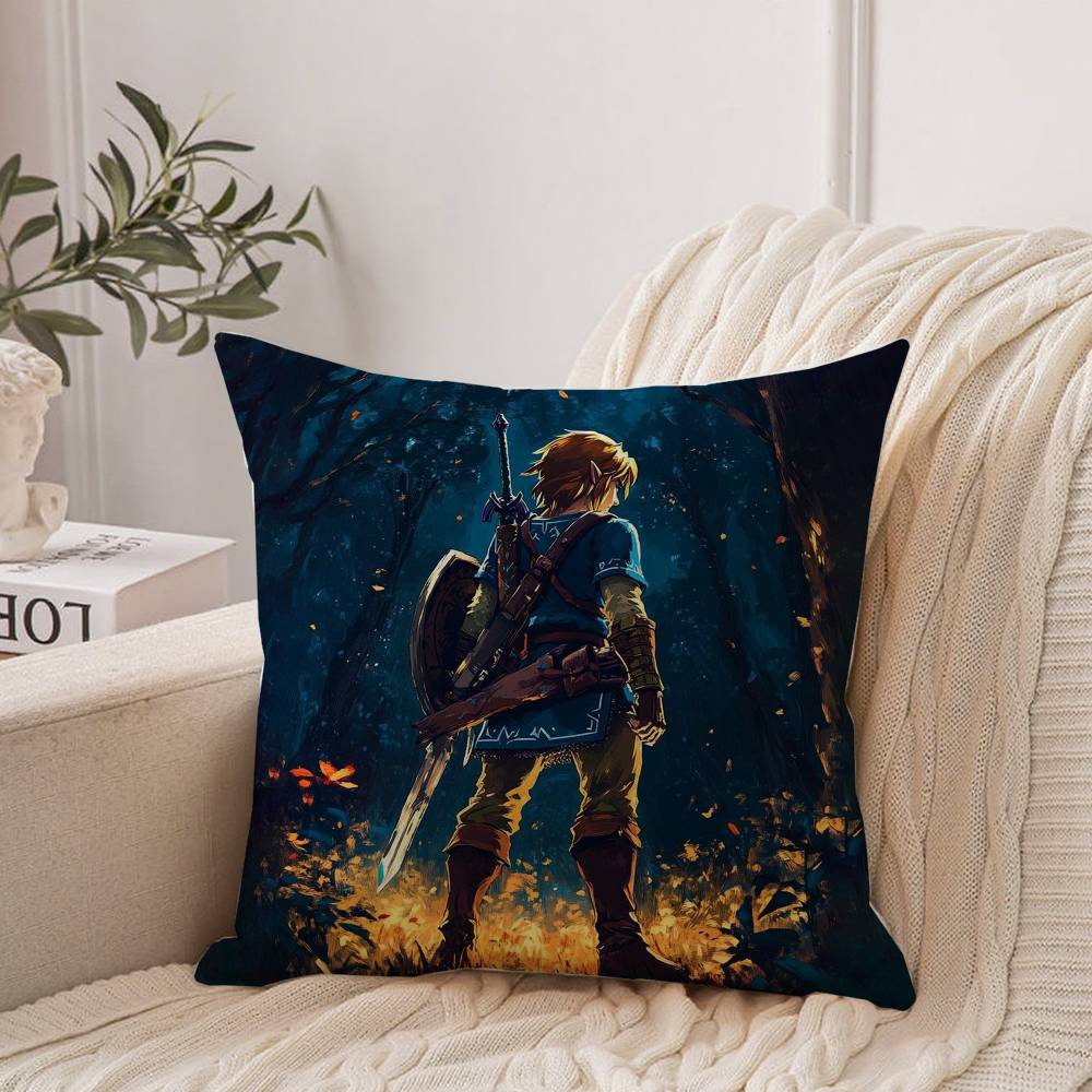 Hot Games Zeldas Legends Pillow Case Home Decor Throw For Sofa Bed Car Room Decor Gift Idea