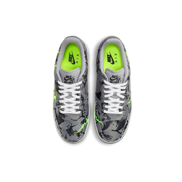 Nike Air Force 1 Low '07 Lx Grigio Fumo Chiaro Ricamo Mimetico CV1725-001