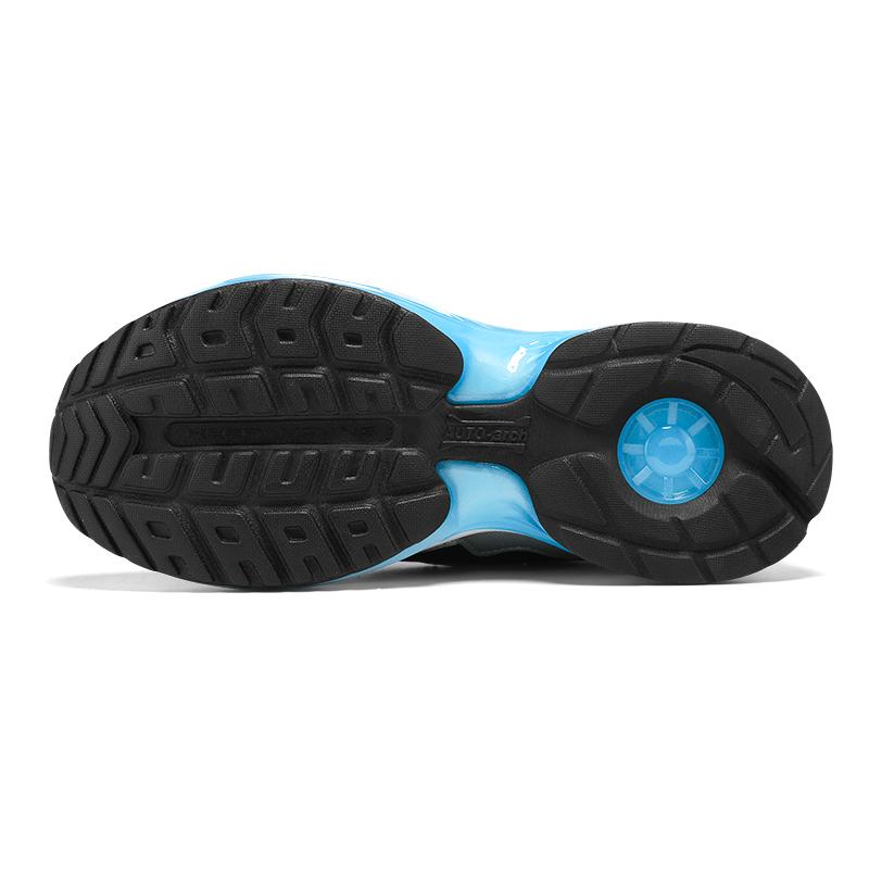 Anta Kids Non-Slip Shock Absorbing Wear-Resistant Breathable Low-Top Running Shoes Kids sneaker Black Blue 312345524N-4