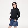 FivePlus Women's Long Sleeve Casual Knit Hoodie