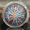 Souvenir Coin Twelve Zodiac Commemorative Medals, European and American Zodiac Colored Silver Coins, Gift for Friends
