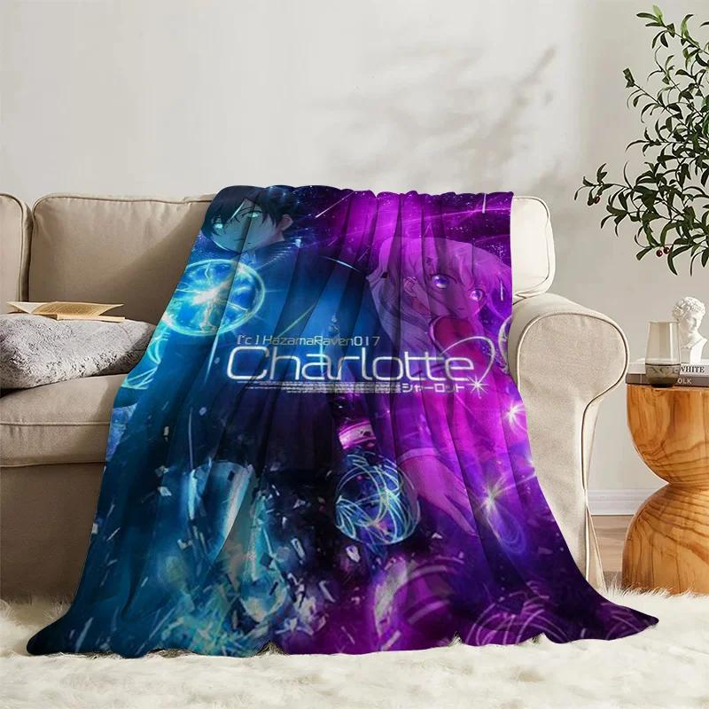 Blankets Charlotte Nordic Travel Fluffy Blanket for Bed Camp Baby Nap Bedroom Soft Sofa Decor Bedding Flannel Birthday Blankets