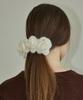 Slowslowly Camellia Handmade Crochet Mohair Knit Big Hairpin _ 4 Colors