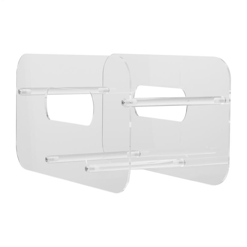 

Paper Plate Dispenser Plate Storage Organizer 7-12 Inches Acrylic Flatware Dispenser Holder For Kitchen Counter Top Outdoor United States