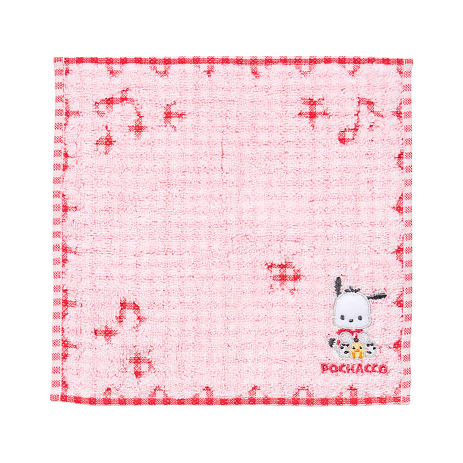 Sanrio Petit Towel Pochacco Handkerchief 583316 (Checkered)