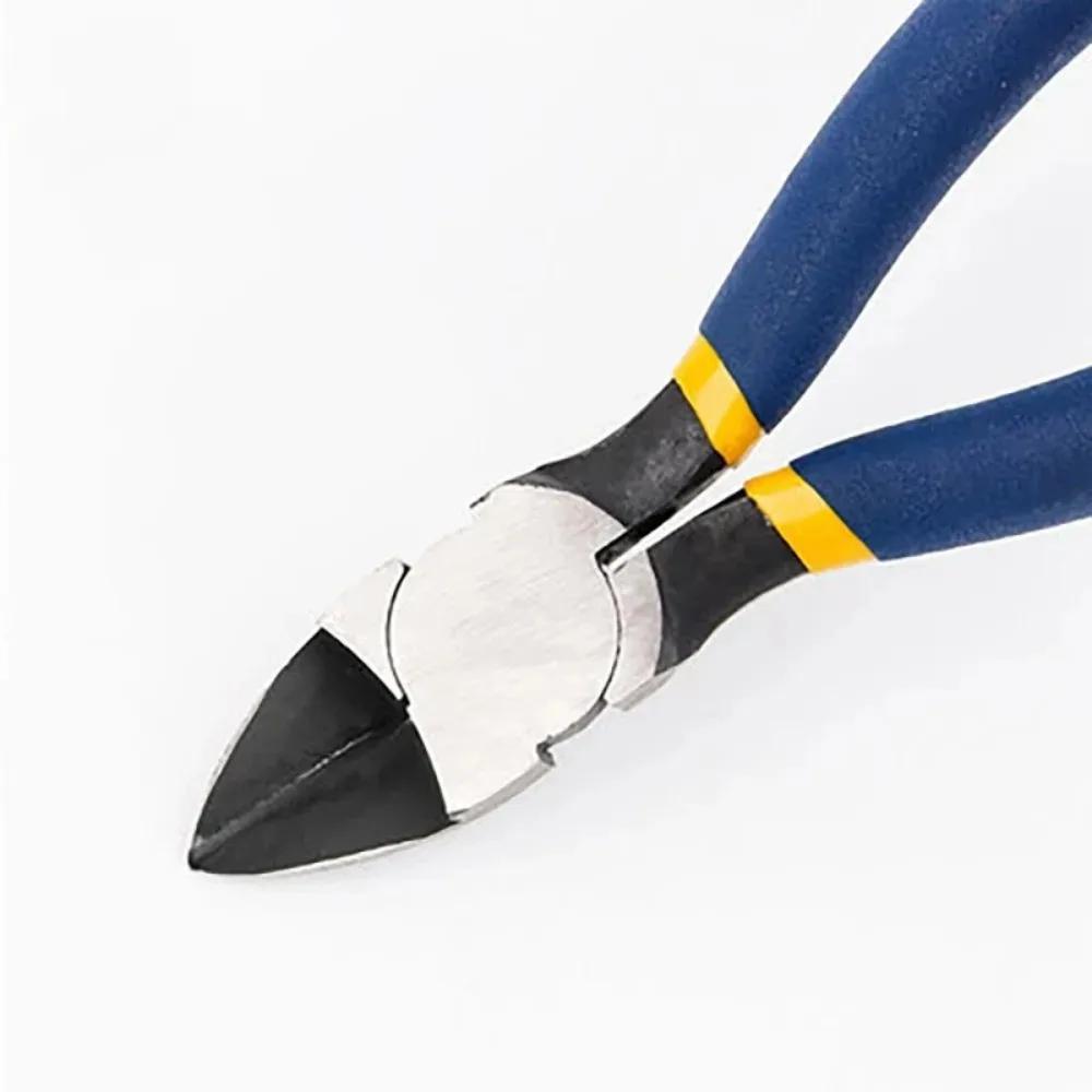 Diagonalschneider 5/6/7 Zoll Abisolierwerkzeug Seitenschneider Kabelentgrater Kneifzange Elektriker DIY Reparatur Handwerkzeuge