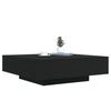VidaXL Coffee Table Black 100x100x31 Cm Engineered Wood 836596