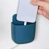 Creative Remote Control Storage Box Hole Free Household Goods Living Room Bedroom Mobile Phone Shelf Remote Control Storage Rack
