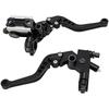 Universal Motorcycle Brake Master Cylinder 22MM Hydraulic Clutch Lever Adjustment Brake Clutch Handle for Motorbike Honda Yamaha