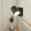 Adjustable Angle Modern Minimalist Bedside Wall Lamp with GU10 Spotlight for Living Room