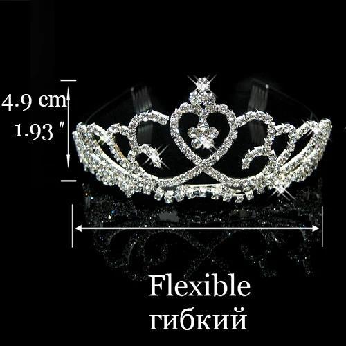 Classic Bride Rhinestone Crown Hair Accessories Headgear Studio Wedding Dress Accessories Direct Sales