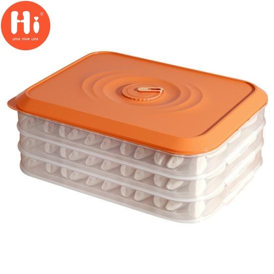 Organizér na knedlíky Stohovatelné Uchovávání chladu PP Organizér do chladničky Kuchyňské potřeby pro pohodlné použití