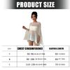 Lady See Through Shoulder Wrap Scarf Multipurpose Sun Shielding For Travel And Daily Use