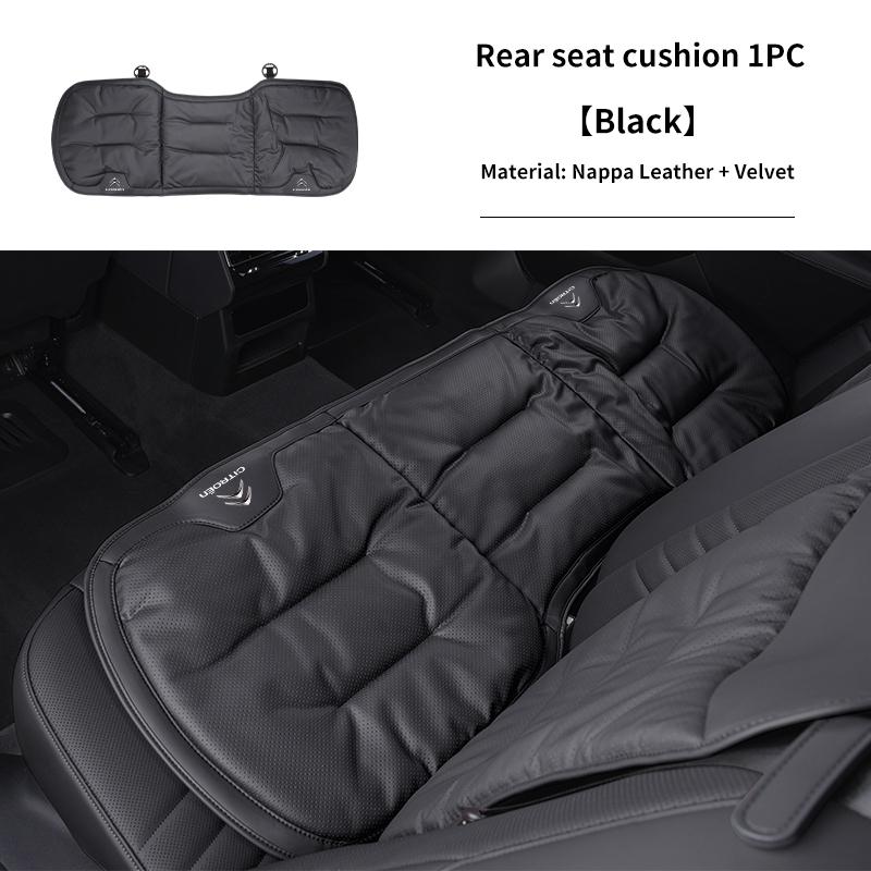 New Luxury Car Velour Leather Cushion Breathable Back Seat Cushion Seat Cover Tools For Citroen C4 C3 C5 C1 C2 VTS Berlingo Cely
