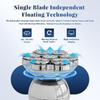 Shaver For Men, Wireless Charging Floating Head Shaver, IPX7 With 7 Rotating Shaver Heads, Nose Hair Sideburn For Body, Face