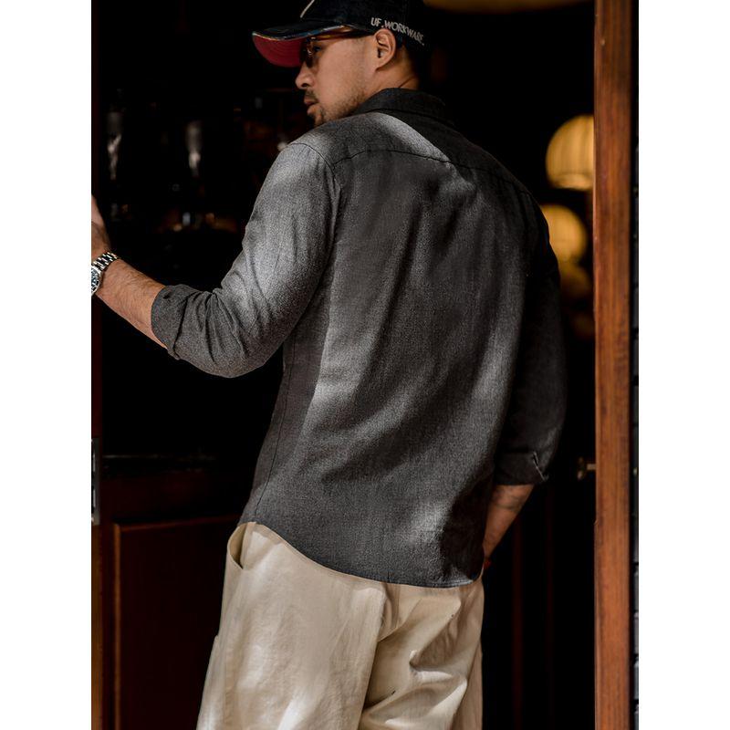 Madden Casual Flannel Business Commute Long Sleeve Tooling