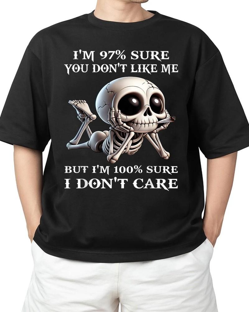 Я на 97% уверен, что ты меня не любишь, но я на 100% уверен, что я не c Взрослая S-4XL Футболка Унисекс Футболка XXL