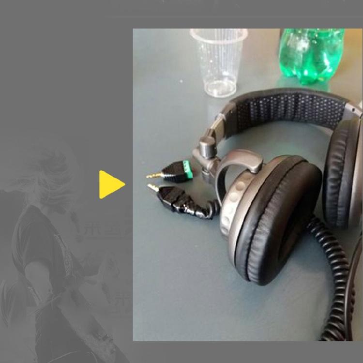 3.5mm 4 Pin Male/Female Connector Terminal 4Pin Earphone Adapter To Headphone Stereo Plug Solderless for Recording