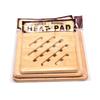 1 Pc Bamboo Kitchen Heat Insulation Pads Square Shape Natural Bamboo Mat for Hot Dishes/Pot/Bowl/Teapot/Hot Pot Holders