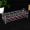 Large Capacity 6 8 12 Hole Glass Tray Cup Organizer Wine Glass Display Stand Holder for Bar Restaurant Kitchen