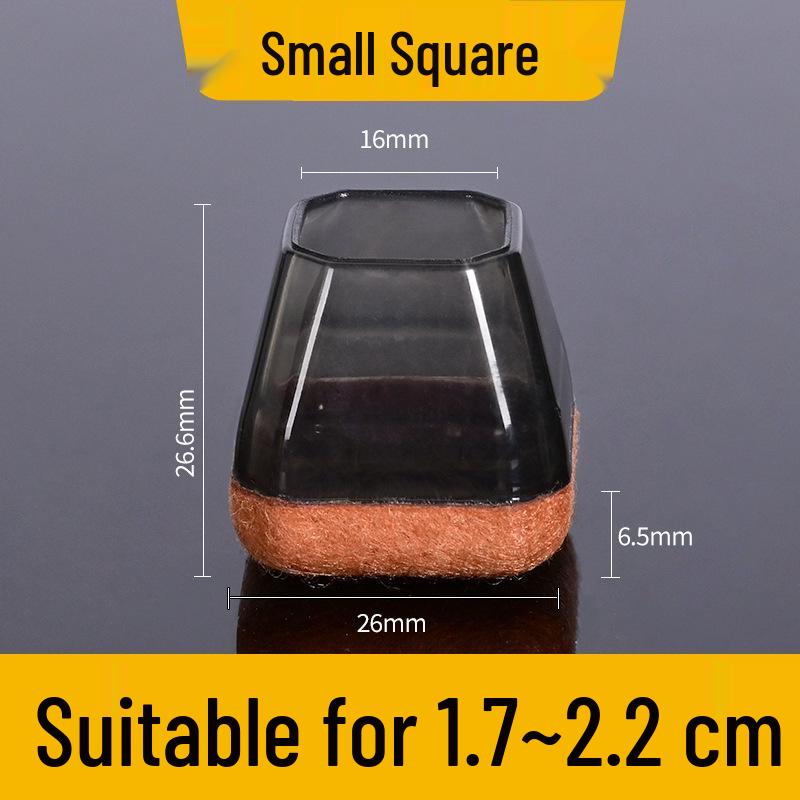 Durable Silicone Non-Slip Chair Leg Covers with Noise Reduction & Thickened Edge