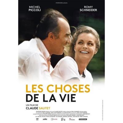 THE THINGS OF LIFE Original Rolled Cinema Poster Small Format 60x40cm Movie Posters Claude Sautet Romy Schneider