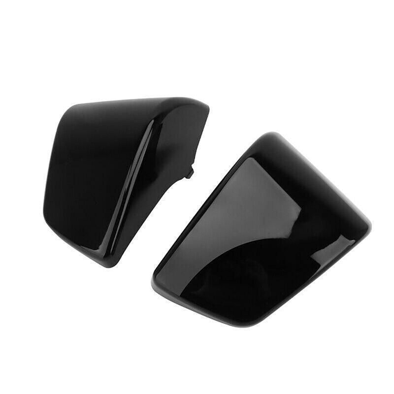 Motorcycle Battery Side Fairings Cover Guard for Honda Shadow ACE VT400 VT750 VT 400 750 1997-2003 Chrome Gloss Black
