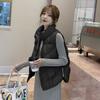 Vest Short Female Korean Winter Small Cotton-padded Vest Vest Vest Jacket Loose Outer Wear