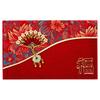 Premium Brocade Red Envelopes Exquisite Tassel Elegant Fan Decor Spring Festival Hongbao Soft Texture Reusable Cloth