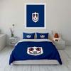 Blue Millwall F.C. Bedding Set Bedding Duvet Cover Set Duvet Cover Pillowcases  (1 * Duvet Cover 2 * Pillowcases, without duvet insert)