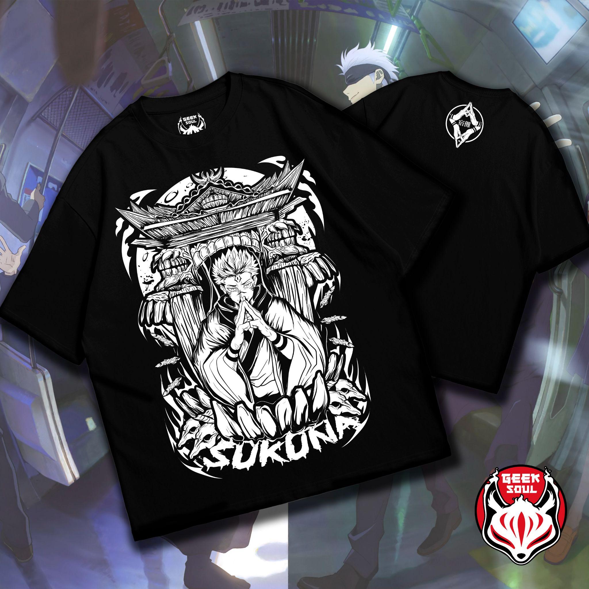 

Jujutsu Kaisen Printed T-Shirt Casual Oversized Men Women Heavyweight Cotton Y2k Short Sleeve Streetwear Female Male Clothing 4XL