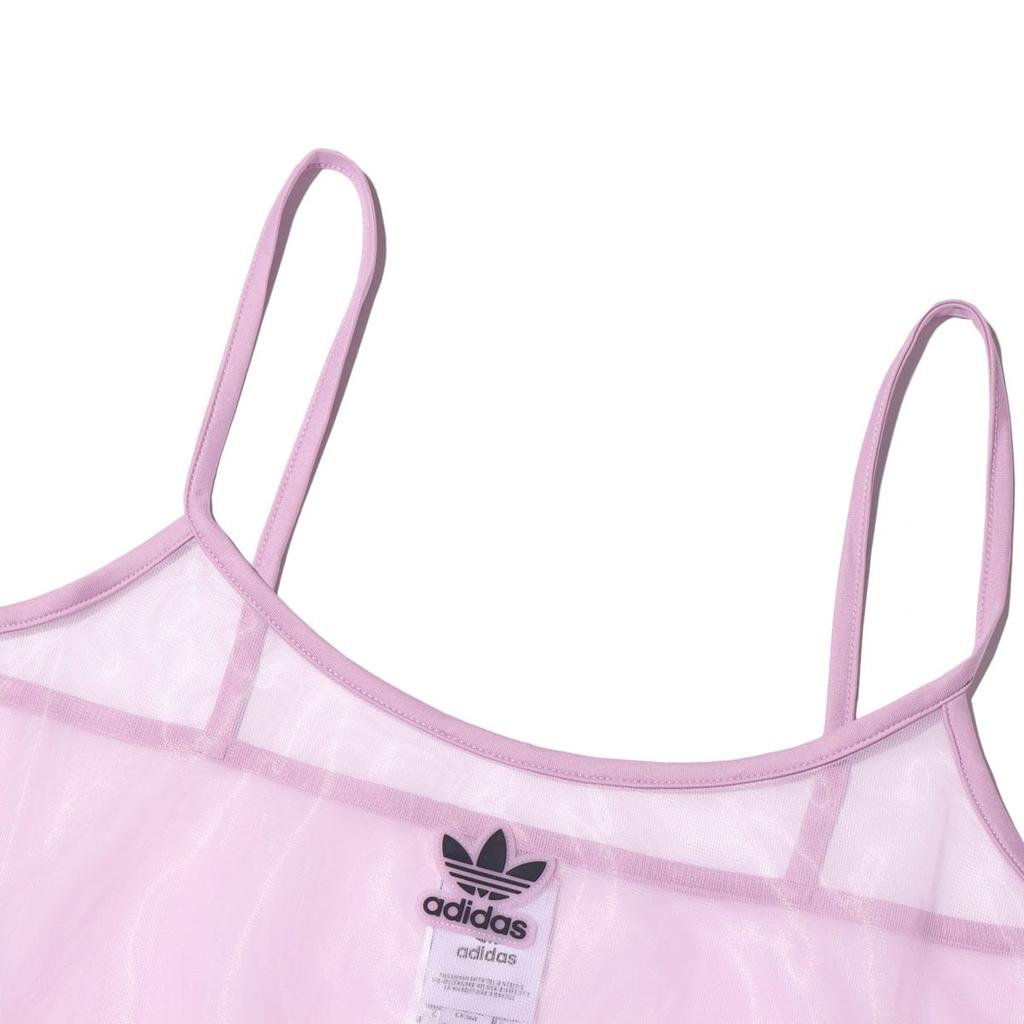 adidas Originals SS25 Fashion Comfortable Versatile Cami Dress Women Dresses Pink GP2160