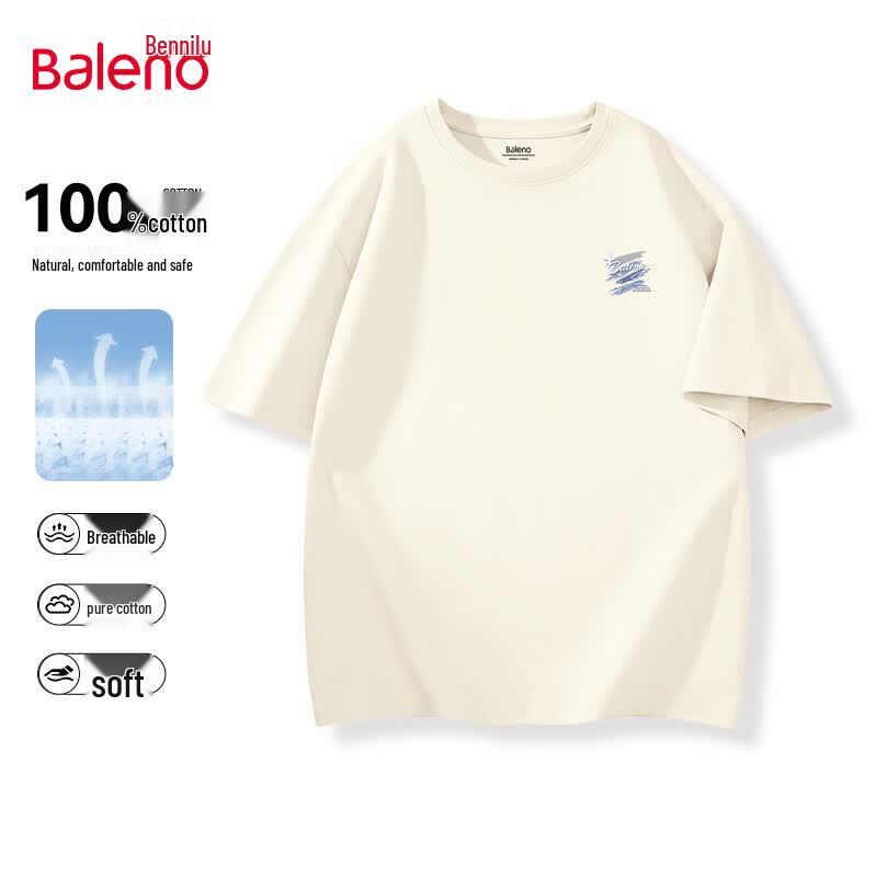Baleno Men's Heavyweight American Style Graphic T-Shirt
