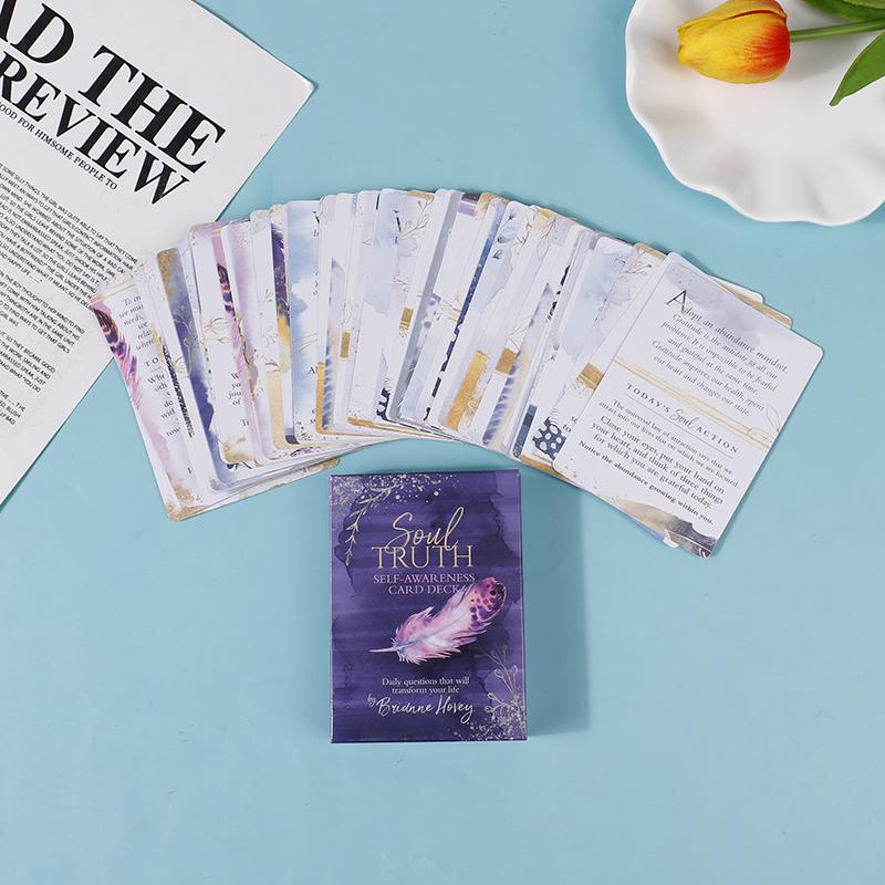 Soul Truth Self Awareness Card Deck  Tarot Cards Game Board Game Toys