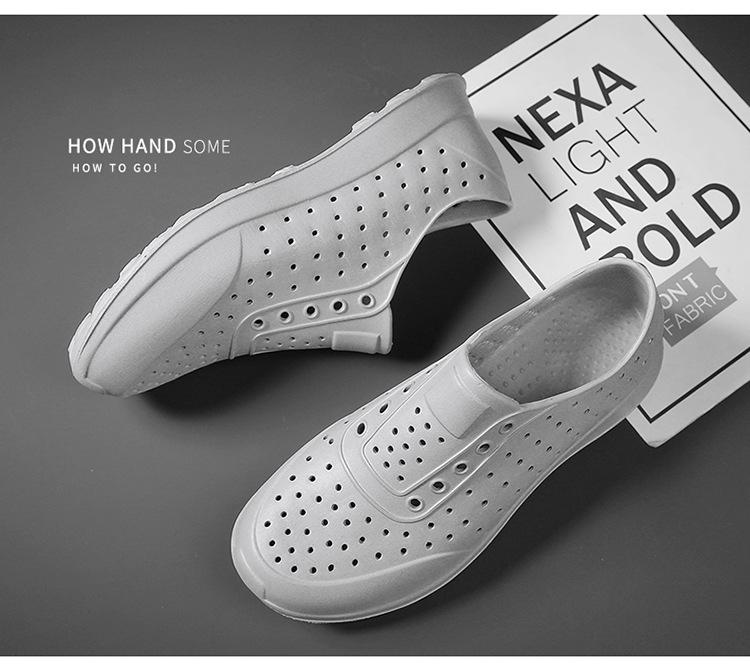 LUCHI Summer Sports Waterproof Closed-Toe Sandals for Couples