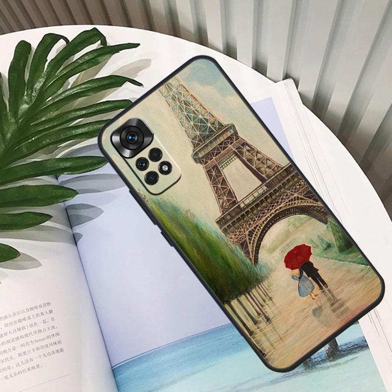 Paris Eiffel Tower Funda For Xiaomi Redmi Note 14 13 10 11 12 15 Pro Plus Case For Redmi 15 13C 12C 10C 14C 15C