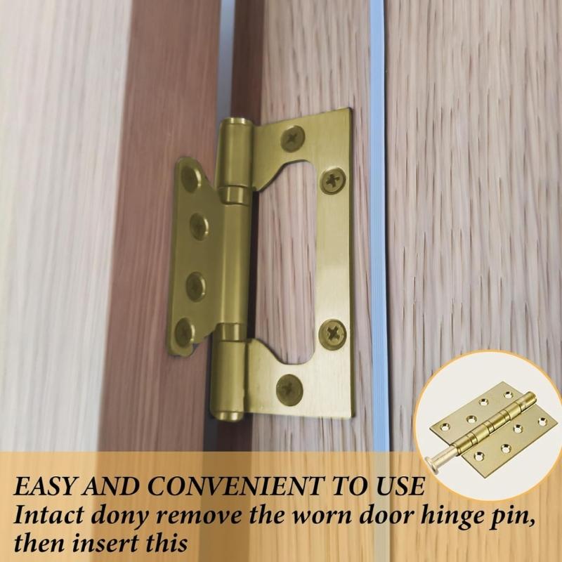 Universals Hinges Pin for Standard Door Compatibility with Indoor Garage Applications Simple Installation
