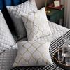 European Classic Gold-Pillow Pillow Case Super Soft Short Plush Lamp Luxury Home Sofa Cushion Cover Premium Durable