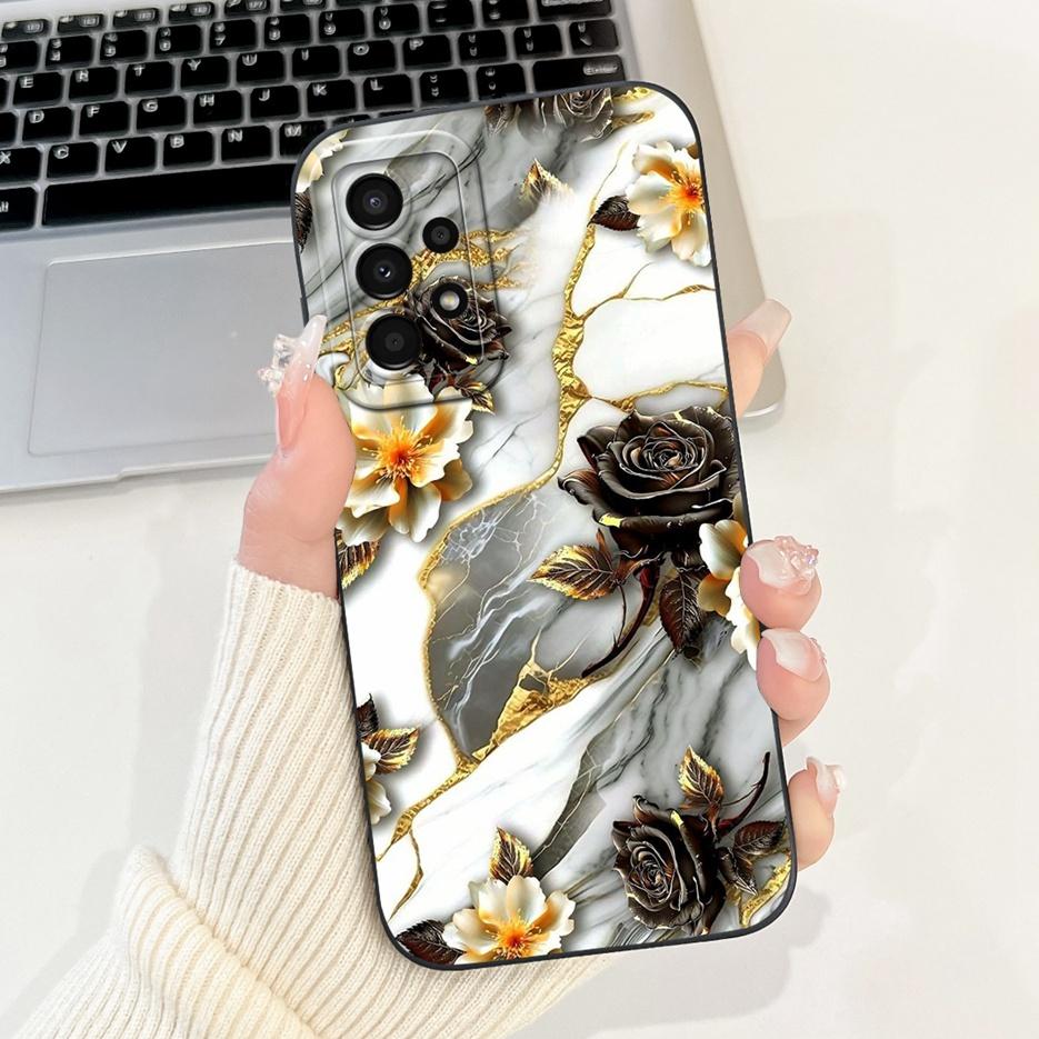 For Samsung Galaxy A53 5G Case SM-A536B Cute Candy Fashion Painted Cover Soft Silicone Case For Samsung A23 A33 A53 A73 5G Shell