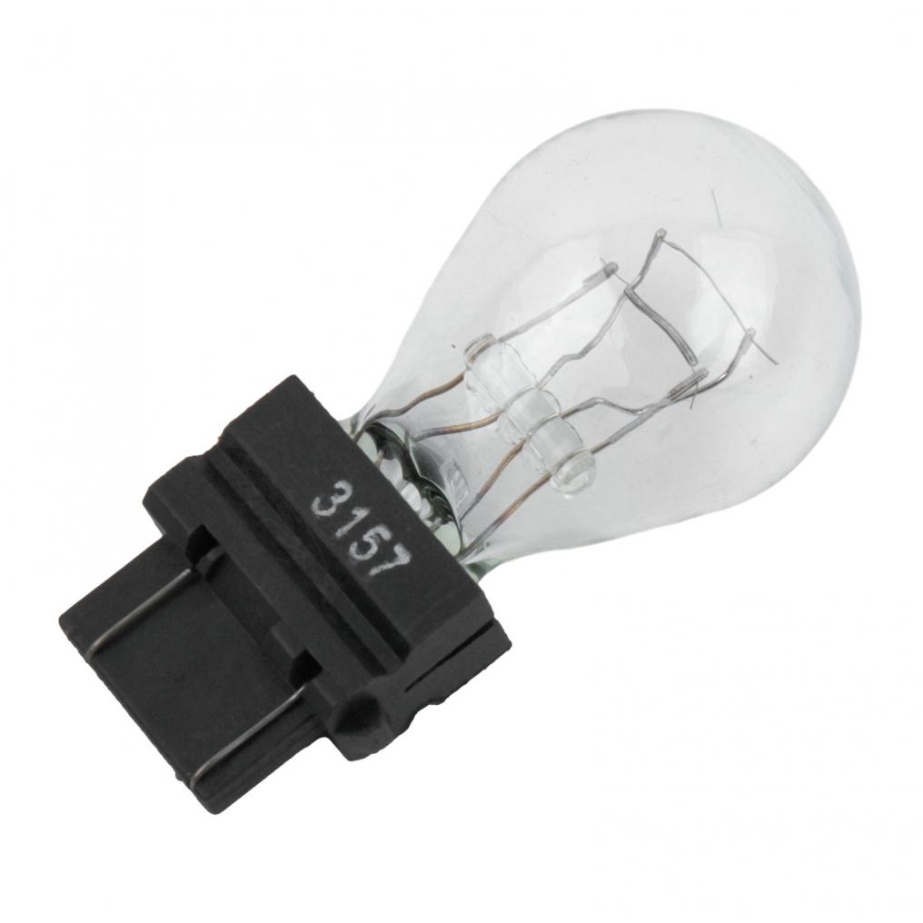 2 Pack 3157 12V 21/5W Clear Shell Tail Signal Brake Light Bulbs Replacement