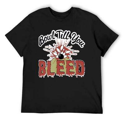 Dexter Bowl Till You Bleed T-Shirt Boys Animal Print Custom T-shirts T Shirt Men