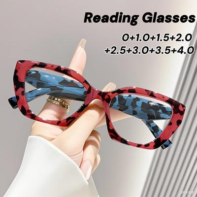 Ochelari de lectură Vintage Cat Eye pentru Femei Designer de Lux Blocare Lumină Albastră Ochelari pentru Hipermetropie Ochelari cu Prescripție +1.0 +4.0