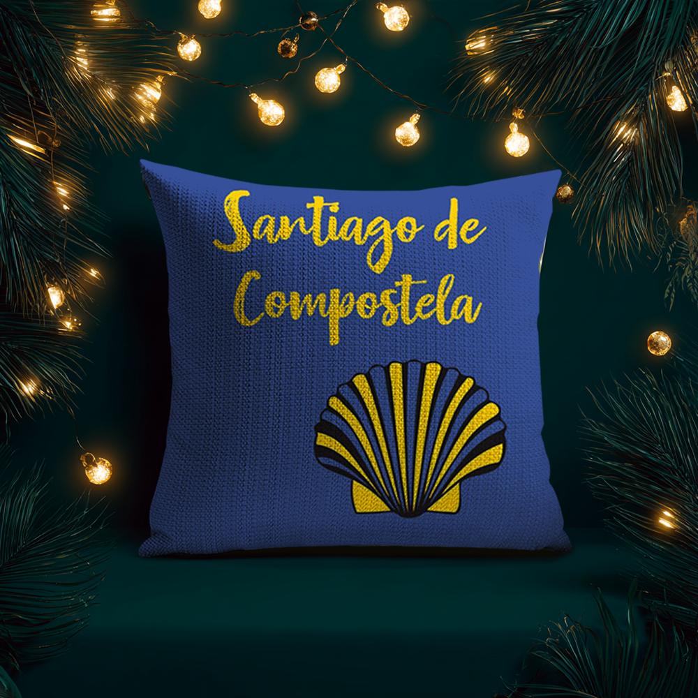 Movie C-Camino De Santiago Pillow Case Natural Linen Organic Fabric Double-Sided Printing Breathable Perfect For Home Decor