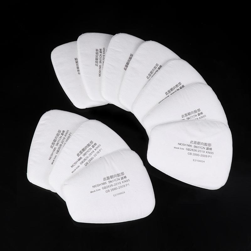 10 шт. Тримач паперового пилового фільтра 5N11 для 3M 6001/6200/7502/6800 Хімічний респіратор для фарбування розпиленням Газова маска Аксесуари