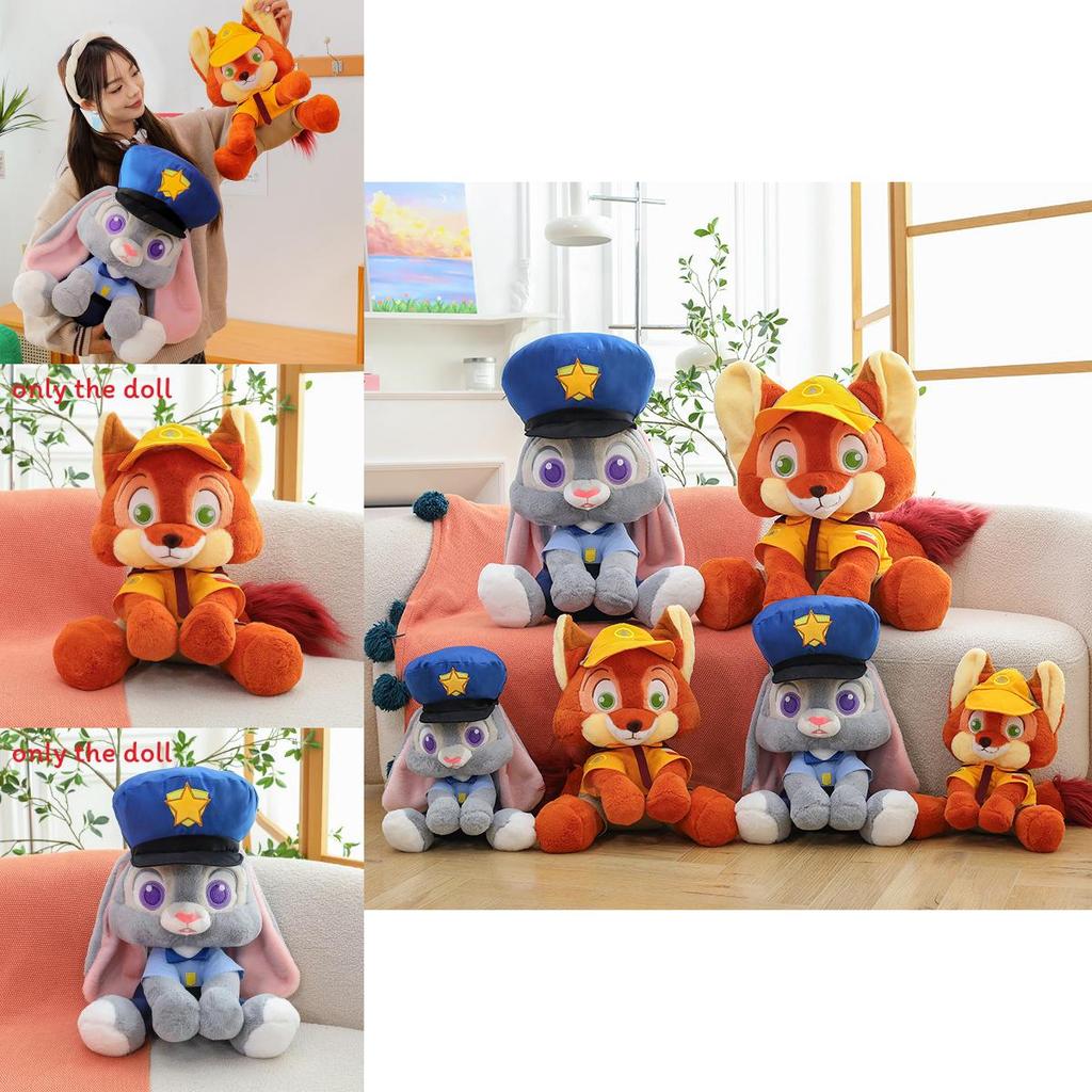 Animal Plush Toy Judy Nick Zootopia Soft Pillow For Kids And Girls